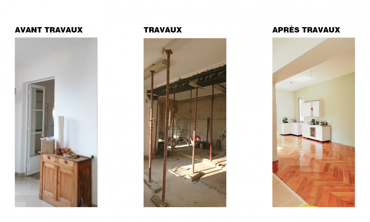 Maison  Meudon -Transformation et modernisation dune maison