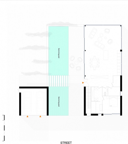 Projet de maison contemporaine avec piscine en Roumanie // Promoteur priv : AXX_DUM_PLANS MAISON 3-RDC 2