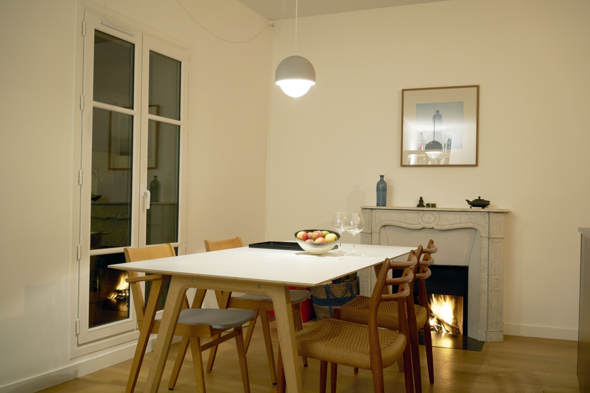 Aménagement d'un appartement Quartier Beaubourg