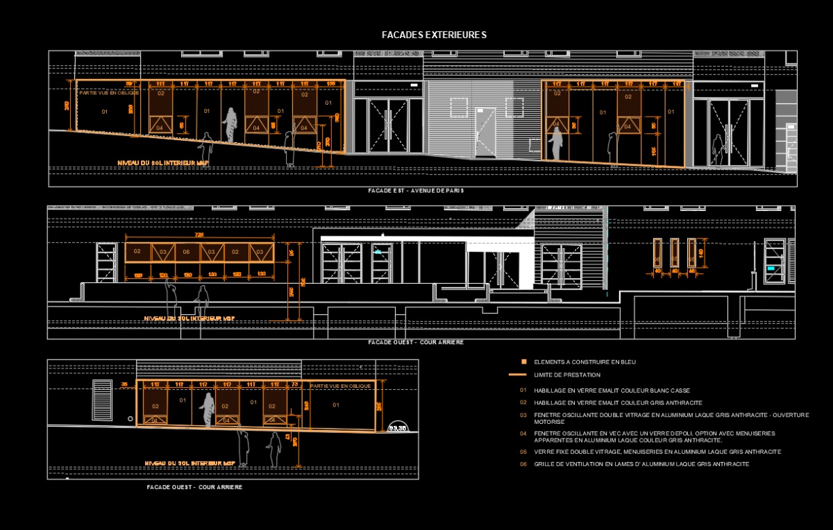 Projet Maison de Sant Pluridisciplinaire : facades