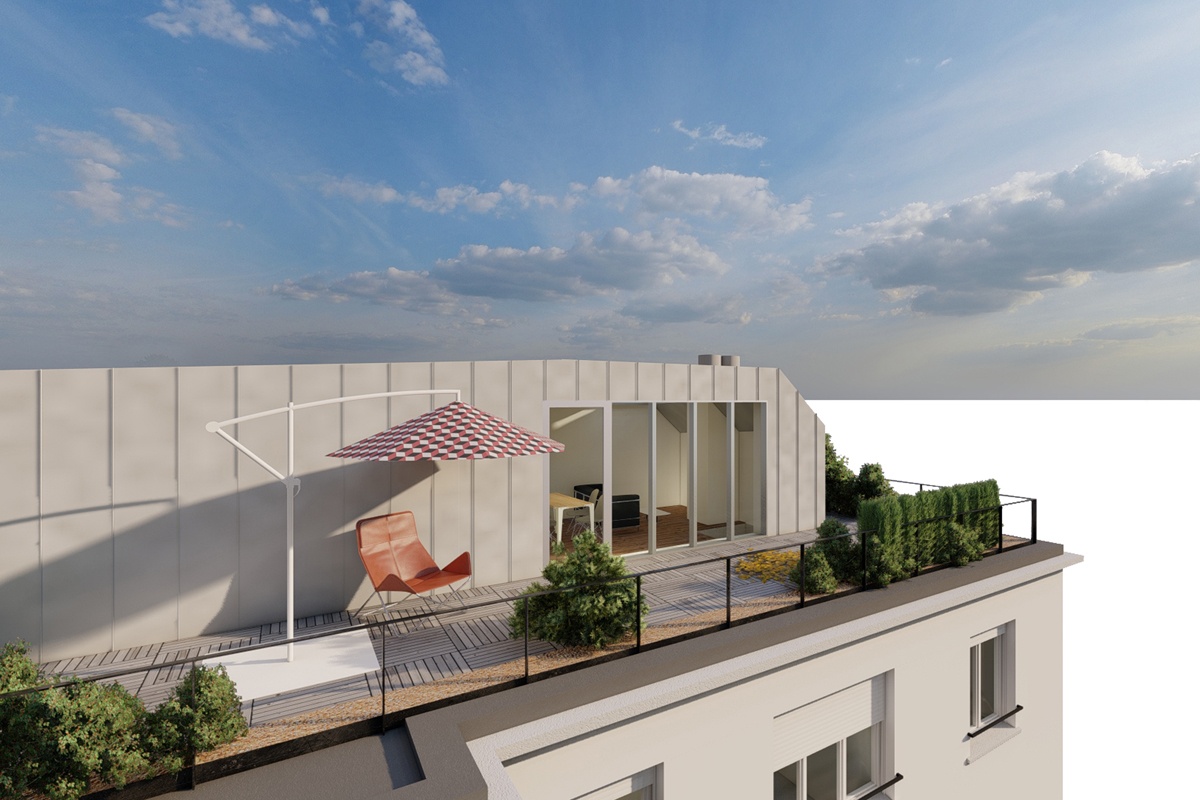 ARGENSON : architecte-surelevation-restructuration-appartement-AREA-Studio 2