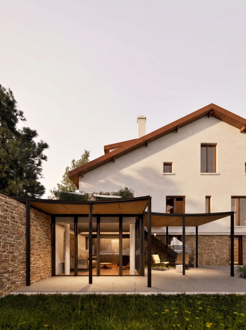 Extension et r�novation d�une maison des ann�es 1950 - Thiais : image_projet_mini_113551