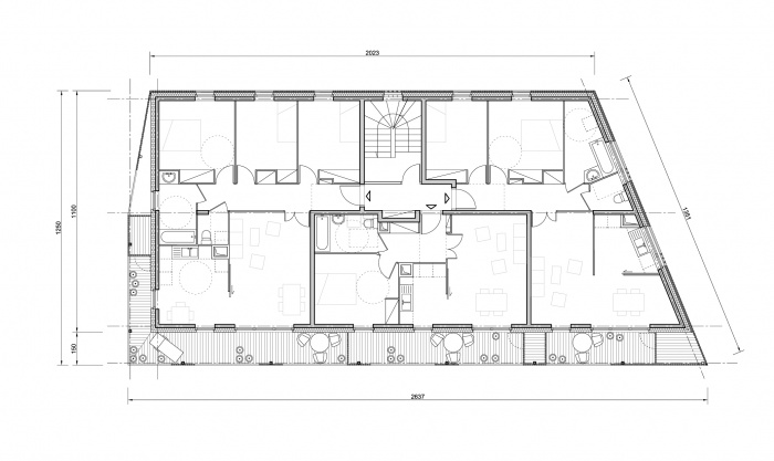 30 logements locatifs sociaux en BBC : plan 100