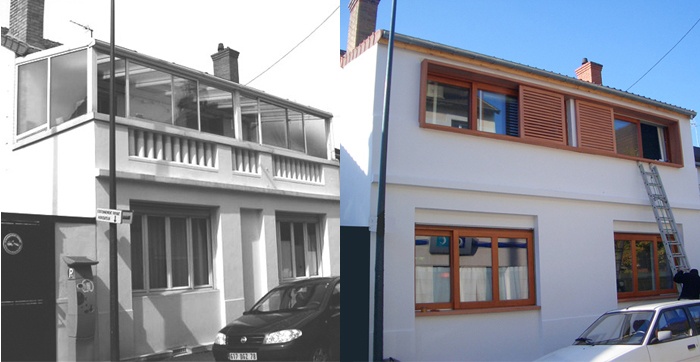 Extension d'une maison de ville, Sartrouville (78)