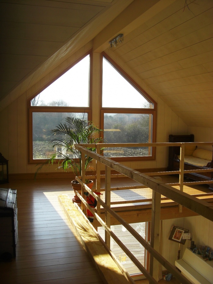 Maison à ossature bois