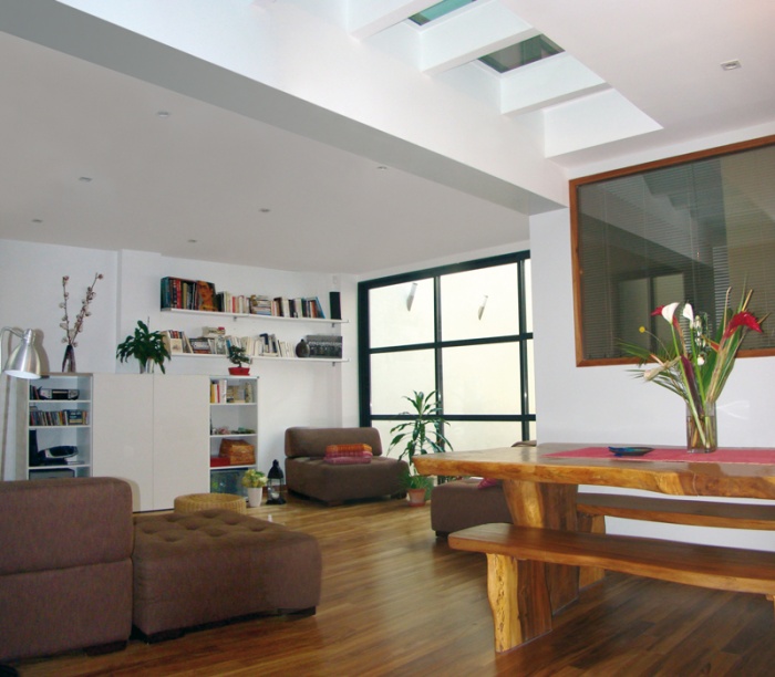 Rénovation d'un atelier en lieu d'habitation