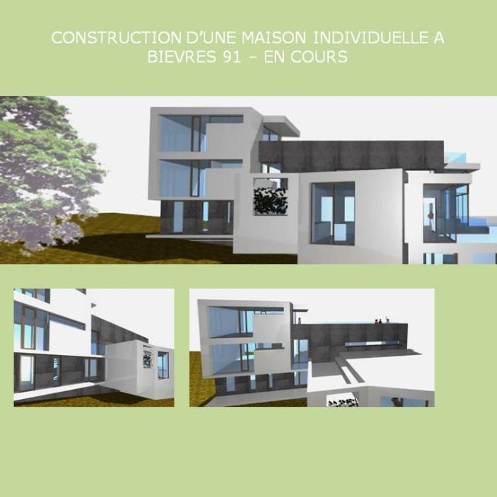 CONSTRUCTION D'UNE MAISON INDIVIDUELLE BBC A BIEVRES