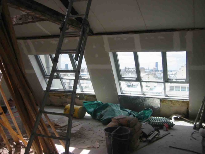 Loft bd Voltaire 75011 : chantier