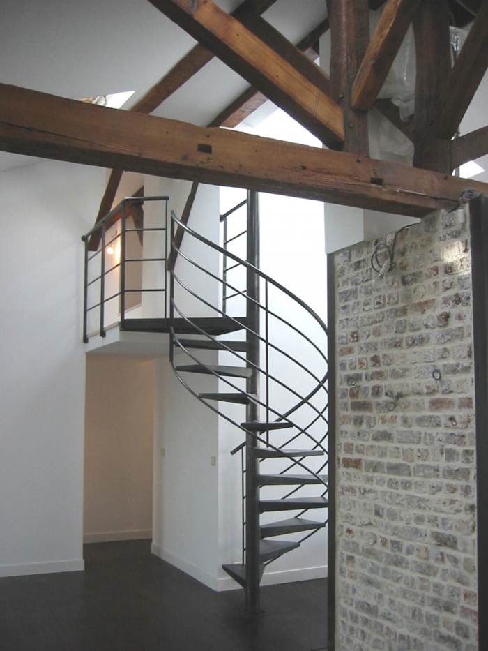 Loft bd Voltaire 75011 : escalier