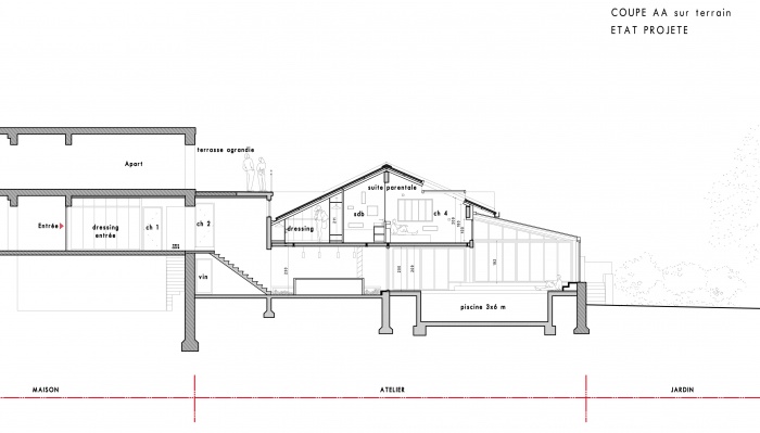 Loft avec Piscine Intrieur : cpe2 V2