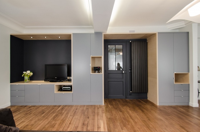 Appartement PE : Le meuble-rangement