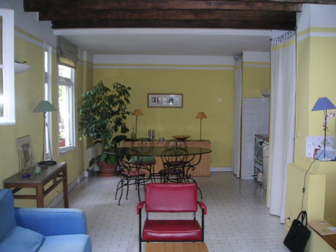 Un atelier bois et masculin : Avant travaux
