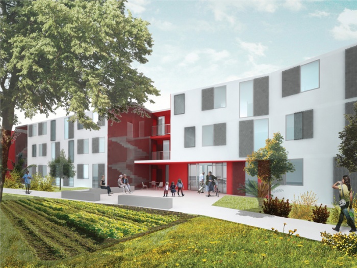 Residence intrgnrationnelle  (28 logements BBC pour seniors & jeunes couples)