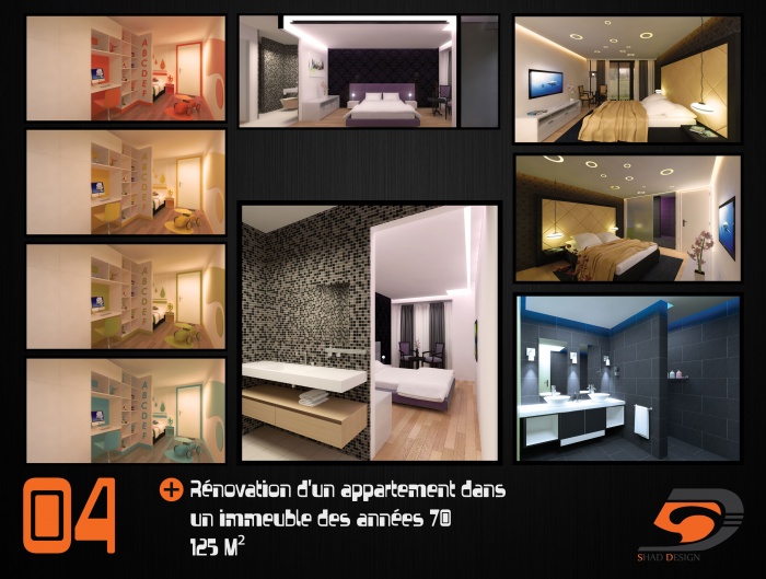 Projet d'amnagement d'un appartement Rue de Crimee : image_projet_mini_67229