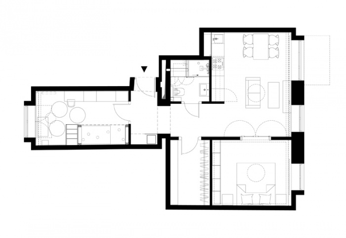 Appartement  Varsovie : Plan du projet