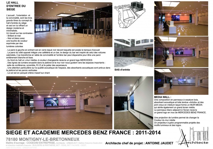 SIEGE ET ACADEMIE MERCEDES BENZ FRANCE