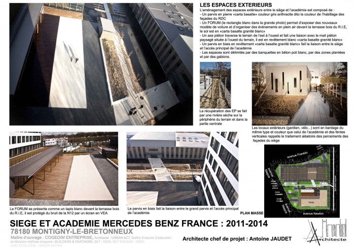 SIEGE ET ACADEMIE MERCEDES BENZ FRANCE : MBF 13