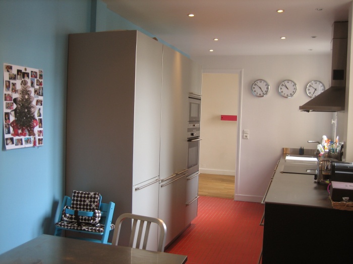 Annexion a un APPARTEMENT HAUSSMANNIEN : Cuisine projet