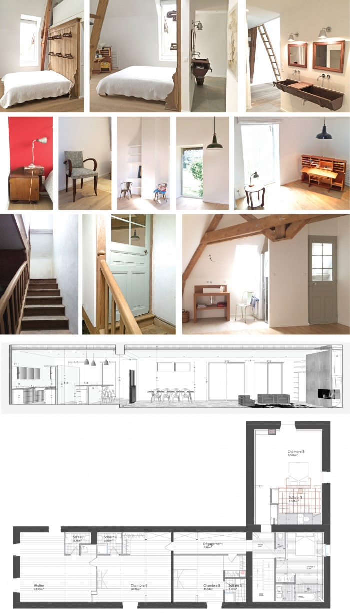 Maison V_Rnovation lourde d'une curie en maison : dccp-architecte_maison-V-b