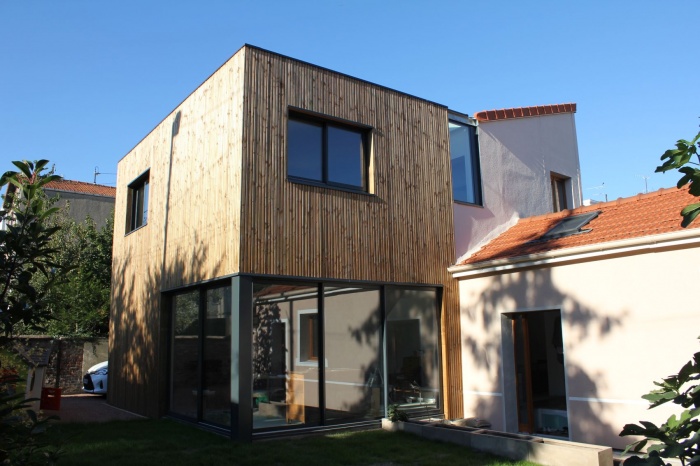 Rnovation et extension de maison, construction  ossature bois